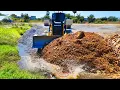 Lagu Amazing!! Landfill Impressive Mighty Bulldozers Pushing Many Soil Stones into Deep Area and Dumping