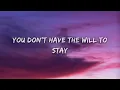 Kameron Marlowe - No Need For Leavin' (Lyrics)