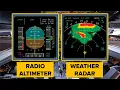 A320 PFD and ND Radio Altimeter and Weather Radar - How They Work How To Use Them Explained