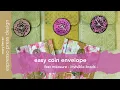 Easy Coin Envelope - Espresso Press Design