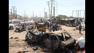 bomb blast at busy mogadishu checkpoint claim lives of more that 90 dozens injured