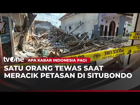 Meracik Petasan Berujung Maut, Satu Orang Tewas dan Sejumlah Rumah Hancur