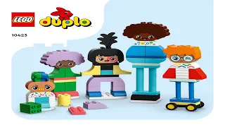 LEGO instructions - DUPLO - 10423 - Buildable People with Big Emotions