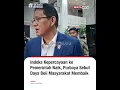 Indeks Kepercayaan ke Pemerintah naik, Purbaya Sebut Daya Beli Masyarakat Membaik #beritasatu