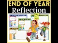 End Of Year Reflection Questions Writing Prompts Google Slides