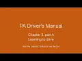 Pennsylvania Driver s Manual - Chapter 3 part A