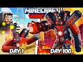 I Survived 100 Days as TITAN SPEAKERMAN in Hardcore Minecraft