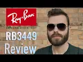 Ray-Ban RB 3449 Semi Rimless Aviator Review