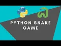 Python Snake Game Tutorial Code Your Own Game from Scratch