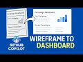 Vibe Coding with GitHub Copilot Wireframe to Dashboard