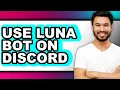 How to Use Luna Bot on Discord full Guide