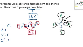 Compostos que não seguem a regra do octeto