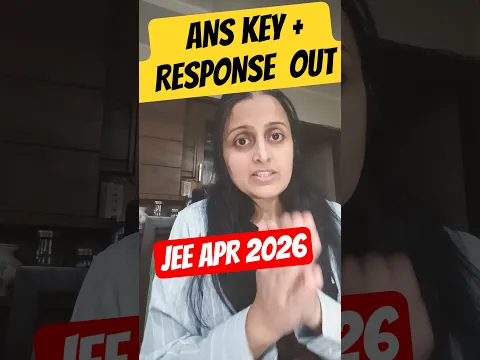 Ans Key + Response sheet out #nta
