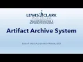 LC Artifact Archive System Instructions