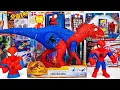 Lagu Marvel Spiderman Toys Unboxing Review | Marvel Spidey Dinosaur T-Rex | Spider Man Mask