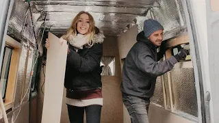 RE-BUILDING OUR VAN FOR AFRICAN ROAD TRIP | SPRINTER VAN BUILD SERIES
