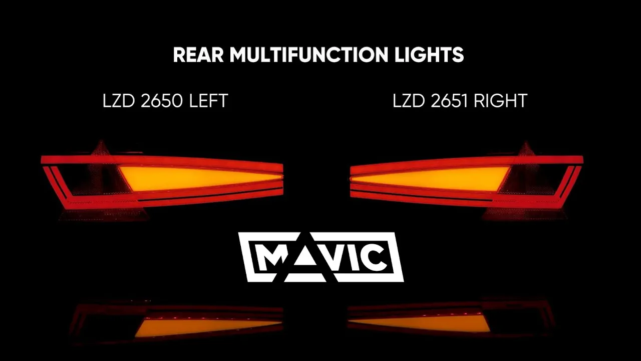 Video: Links | LED trailerlamp neon | 12-24v | 1,5m kabel | VC-5001