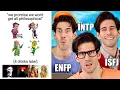 16 Personalities React to 16 Personalities Memes