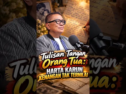 TULISAN ORANG TUA : HARTA KARUN TAK TERNILAI #short #fypシ #trending