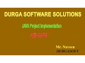 JAVA Project Implementation - agile Model by Mr Naveen
