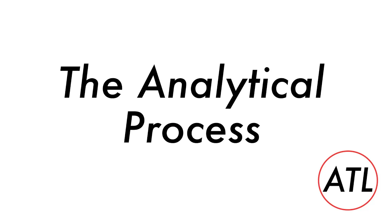 The Analytical Chemistry Process - Part 1