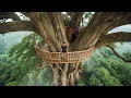 Download Lagu 60-Day Challenge:Building a Tree Shelter House and Surviving in the Forest Using Primitive Tools
