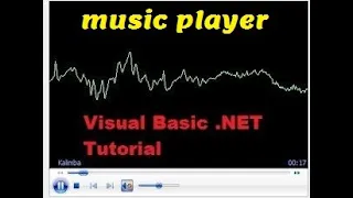 how to create music player in vb net make music player using vb net in visual studio