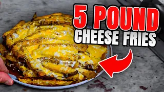 healthy baked cheese fries you need to make this