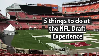 5 things to do at the 2021 NFL Draft Experience