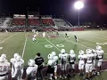 CENTRAL BRAVES LINCOLN CHRISTIAN 2020 OSSAA FOOTBALL ROUND 2 KICKOFF