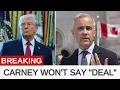 JUST IN Trump PANICS Two Hours Before His Own Deadline Carney Never Moved