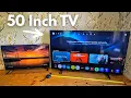 50 Inch TV Size - How Large is it in REAL LIFE Size Comparison Dimensions