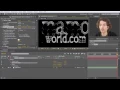 After Effects tutorial Time line for Plexus deutsch