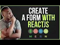 Create submit a form in Reactjs and resolved cors policy