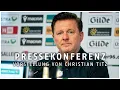 Download Lagu PRESSEKONFERENZ zur Vorstellung von Christian TITZ als Cheftrainer von Hannover 96
