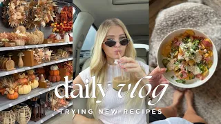 almost Fall vlog girl dinner new recipes Love Is Blind UK predictions