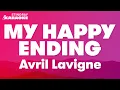 Download Lagu Avril Lavigne - My Happy Ending (Karaoke Version)