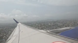 Indigo Flight Take off video in 4k - Inside View , Mumbai airport 6 Aug 2024