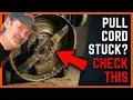 Lawn Mower Pull Cord Stuck Check This First