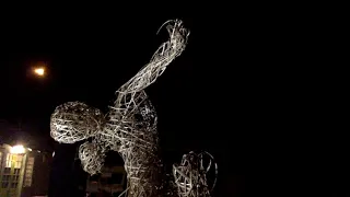 Centaur sculpture in-progress