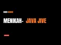 Lagu Menikah - Java Jive | KARAOKE COVER (Versi Slow Jazz)
