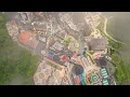 Download Lagu Cinematic 4K Drone Flyover of Ba Na Hill French Castle Surrounded by Drone