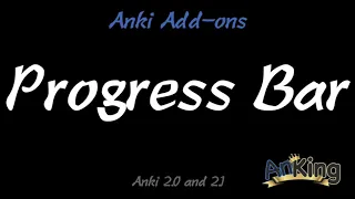 Anki Progress Bar