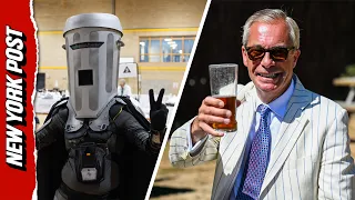 Nigel Farage Beats Count Binface to Win Back Parliament Seat in Wacky British Election