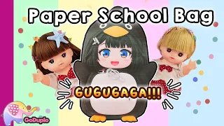 Paper School Bag Gugugaga Buat Nene Dari Yuka - GoDuplo TV