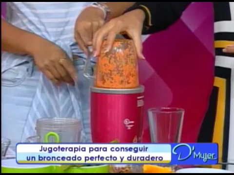 Jugoterapia para conseguir un bronceado perfecto y duradero