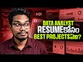 Data Analyst Resume Best Projects Resume Shortlist Top Projects