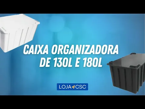 Download MP3 Caixa Organizadora de 130L e 180L