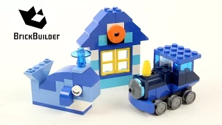 Lego Creator 10706 Blue Creative Box - Lego Speed Build