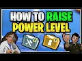 How to Raise Your POWER LEVEL in Fortnite Save the World